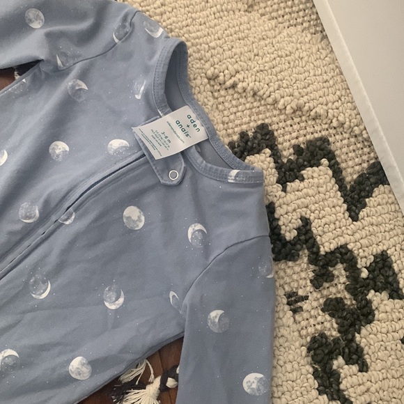 Aden + Anais Footed‎ Onesie Baby Moon. 3-6 months. - Picture 3 of 4